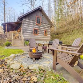 Hot Tub Haven! Mtn-View Home 13 Mi to Bryson City!, отель в городе Whittier