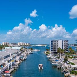 Red Hot Retreat - Updated Holiday Isle Townhome on the Destin Harbor