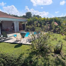 Villa piscine face au Rocher du Diamant