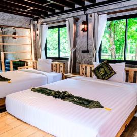 คีรีเขาสกริเวอร์ Keereekhaosokriver, hotel u gradu Khao Sok