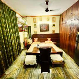 Designer luxury flat with greenry best location in south Delhi