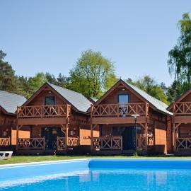 Wrzosowa Polana - domki letniskowe, hotel in Mrzeżyno