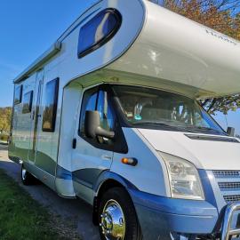 Sleeping in a motorhome