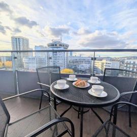 Mills - free parking - balcony with city view - close to Nivy mall