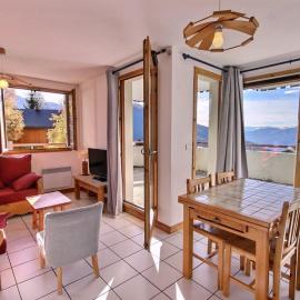 Appartement 3 pièces à Vallandry, terrasse sud-ouest, animaux acceptés - FR-1-411-166