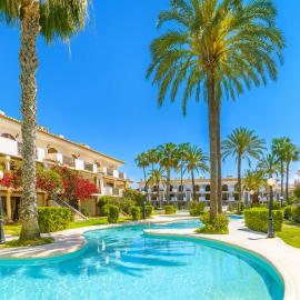 Primera linea de playa, Bahía Azul 41-B, hotel i Dénia