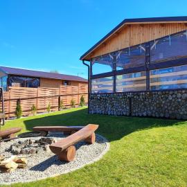 Siedlisko nr 4A nad jeziorem Skarlińskim, jezioro, mazury, domki letniskowe, hotel in Kurzętnik