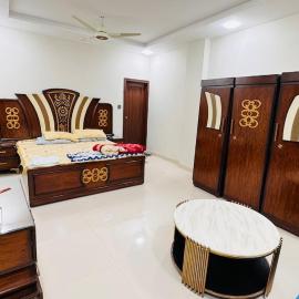 Luxury 2BR Apartment in Sukkur & River View Balcony Near Military Road-R#1 โรงแรมในSukkur