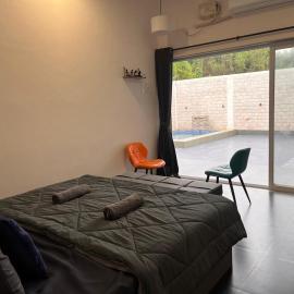 Casa Oceanus - Pool Facing Room - Ganpatipule