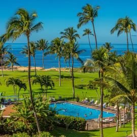 Maui Sunset #A-509 Oceanfront, Panoramic Ocean Views, Full A/C, Great Rates