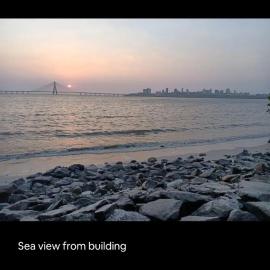 Seaface Bldg 1BHK 0r 2 BHK 0r Pvt room Luxe service flat, Mumbai