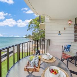 Kahana Reef 221 · KR 221 BeachFront Condo w Ocean Views Pool BBQ