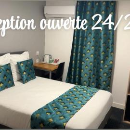지보흐에 위치한 호텔 HOTEL DE LA PAIX Lyon Sud Givors