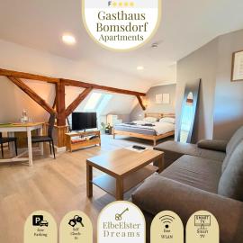 Gasthaus Bomsdorf - ruhige Lage, free WLAN & Parken, Self Check-In, Smart-TV, hotelli kohteessa Bomsdorf