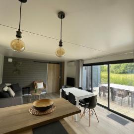 Charming ecolodge in a quiet area, heated pool all year Charente-Maritime
