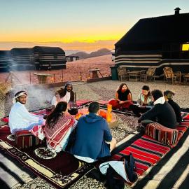 Bedouin guide camp