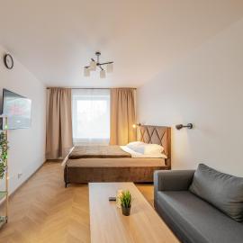 Cozy airport apartment, hotel a Karmelava