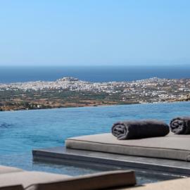 Vista Blue Villas Naxos, hotel en Vívlos