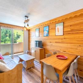 Appartement 6 pers - Proche des pistes - Balcon et parking - Vue montagne - La Foux d Allos