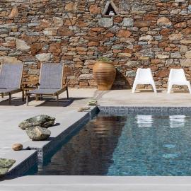 Οrmos seaside villa A with private pool