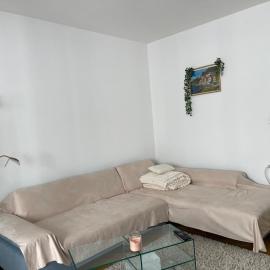 Salon lumineux avec TV et Canapé: Fribourg şehrinde bir otel