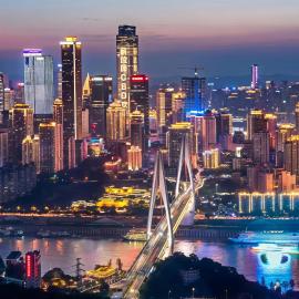 Style INS High-Altitude River View Hotel (Chongqing Jiefangbei Pedestrian Street Branch), מלון בצ'ונגצ'ינג