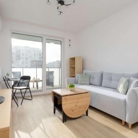 Stylish Apartment Habicha with Air Conditioning and Underground Parking by Noclegi Renters