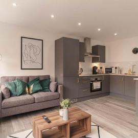 Cosy & Bright 1 Bedroom Preston Apartment