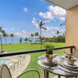 Kihei Surfside 306 · KSS 306 Updated BeachFront 1BD w Ocean View