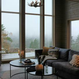 Modern Cabin With Gaustatoppen Views Near Oslo