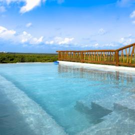 Casa Alba, hotel Puerto Morelosban