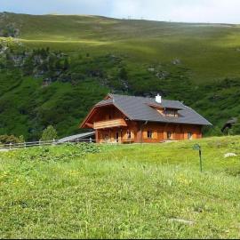 Falkert Luxus Chalet an der Piste und am Falkertsee,Panorama See und Bergblick 11 Gäste, hotel v destinácii Falkertsee