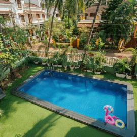 3BHK Villa with Pvt Pool Near Calangute Beach