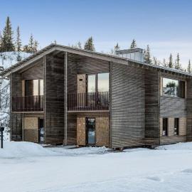 Architect Designed Mountain Cabin At Kvitfjell, Hotel in Favang