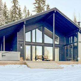 Holiday Villa Rento Incl WiFi, Gas grill, Sauna and Jacuzzi for extra fee, hotel en Himos