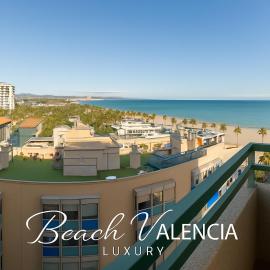 BEACH VALENCIA LUXURY B7-21 Apartment with terrace and sea views with two rooms