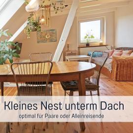 Fewo Kleines Nest strandnah optimal für Alleinreisende und Paare