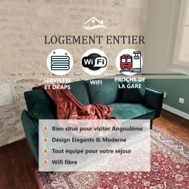 Petit coin Cosy derrière la gare, hotel a Angulema