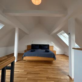 Loft mit 2 Terrassen - ruhig&sonnig, hotelli Leipzigissä