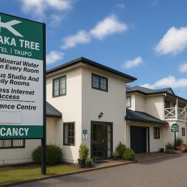 Karaka Tree Motel, hotel i Taupo