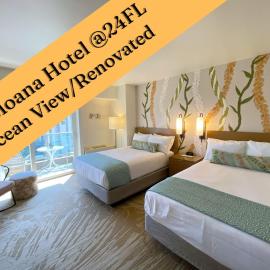 Ala Moana Hotel 24FL Ocean View Renovated, hotel u gradu Honolulu