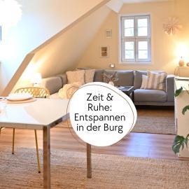 TÜRMERSTUBE - Apartment in der Hinterburg Schlitz - mit Aufzug, Parkplatz, E-Ladestation & Garten - Hunde willkommen