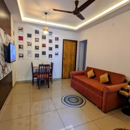 5 Min Walk to Colva Beach, Cozy 1BHK