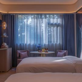 Manxin Hotel Kaifeng Qingming Riverside Landscape Garden Henan University, hotell sihtkohas Kaifeng