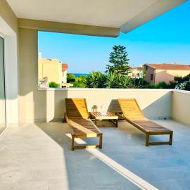 Blu Mare Pregiata Villa con terrazza vista mare