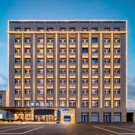 Viesnīca Manxin Hotel, Bazhou Shengfang International Furniture Expo Center pilsētā Tang'erli