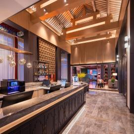 Manxin Mansion Hotel Beijing Xiushui Lake Hot Spring, hotel u gradu Pingxifu