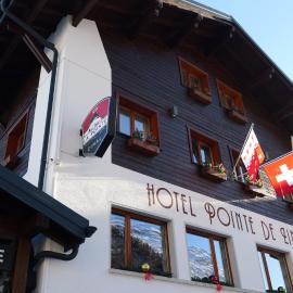 Pointe de Zinal, hotel Zinalban