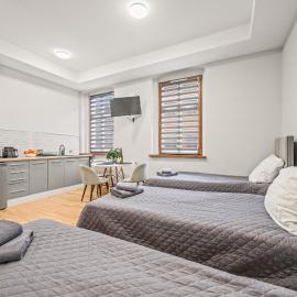Central Platinum Apartments 2 Studio z aneksem kuchennym 3 łóżka