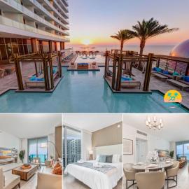 Luxurious Beachfront 2-Bedroom 2-Bathroom with balcony Condo at Lyfe Resort & Residences - Miami Beach